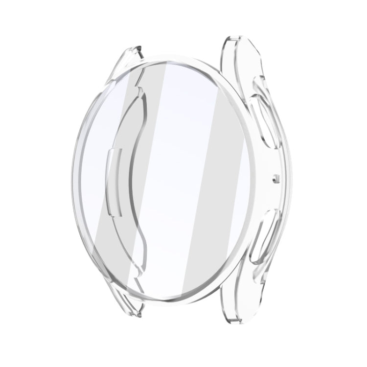For Samsun Galaxy Watch 7 40mm Full Coverage TPU Electroplated Watch Protective Case(Transparent.) - Watch Cases by buy2fix | Online Shopping UK | buy2fix
