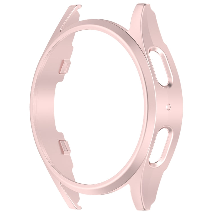 For Sansung Galaxy Watch 7 40mm Half Pack Hollow PC Watch Protective Case(Rose Pink) - Watch Cases by buy2fix | Online Shopping UK | buy2fix