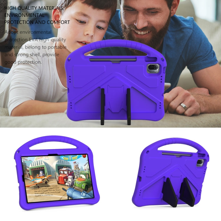 For Huawei Matepad SE 11 2024 EVA Shockproof Tablet Case with Holder(Purple) - Huawei by buy2fix | Online Shopping UK | buy2fix