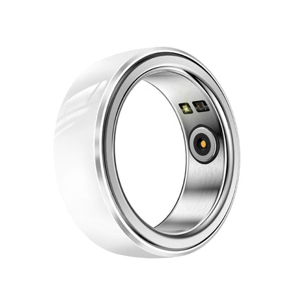 R8 SIZE 16 Smart Ring, Support Heart Rate / Blood Oxygen / Sleep / Multiple Sports Modes(White) - Smart Rings / Smart Telephones by buy2fix | Online Shopping UK | buy2fix