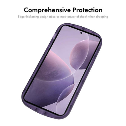 For Redmi K70 Ultra ENKAY Hat-Prince Translucent Matte TPU Phone Case + 9H Big Arc Edge Glass Film(Black) - Xiaomi Cases by ENKAY | Online Shopping UK | buy2fix