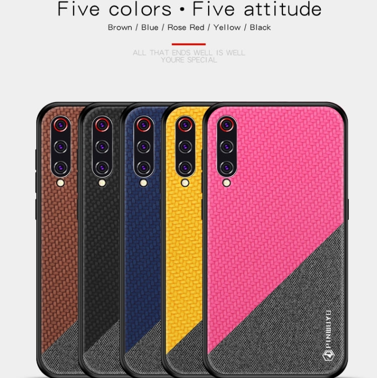 PINWUYO Honors Series Shockproof PC + TPU Protective Case for XIAOMI Mi 9(Black) - Xiaomi Cases by PINWUYO | Online Shopping UK | buy2fix