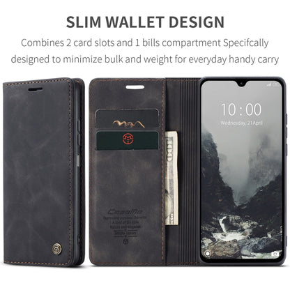 For Redmi 14C CaseMe 013 Multifunctional Horizontal Flip Leather Phone Case(Black) - 14C Cases by CaseMe | Online Shopping UK | buy2fix