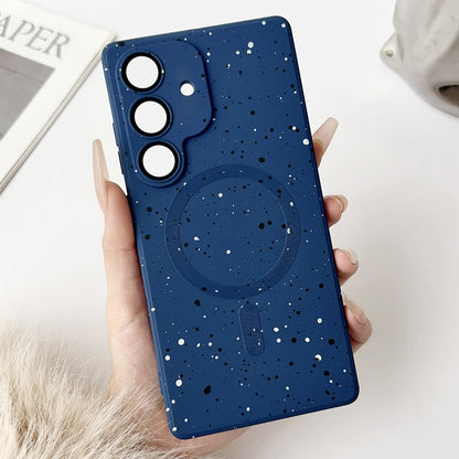 For Samsung Galaxy S25+ 5G Starry Sky TPU Shockproof MagSafe Phone Case(Dark Blue) - Galaxy S25+ 5G Cases by buy2fix | Online Shopping UK | buy2fix