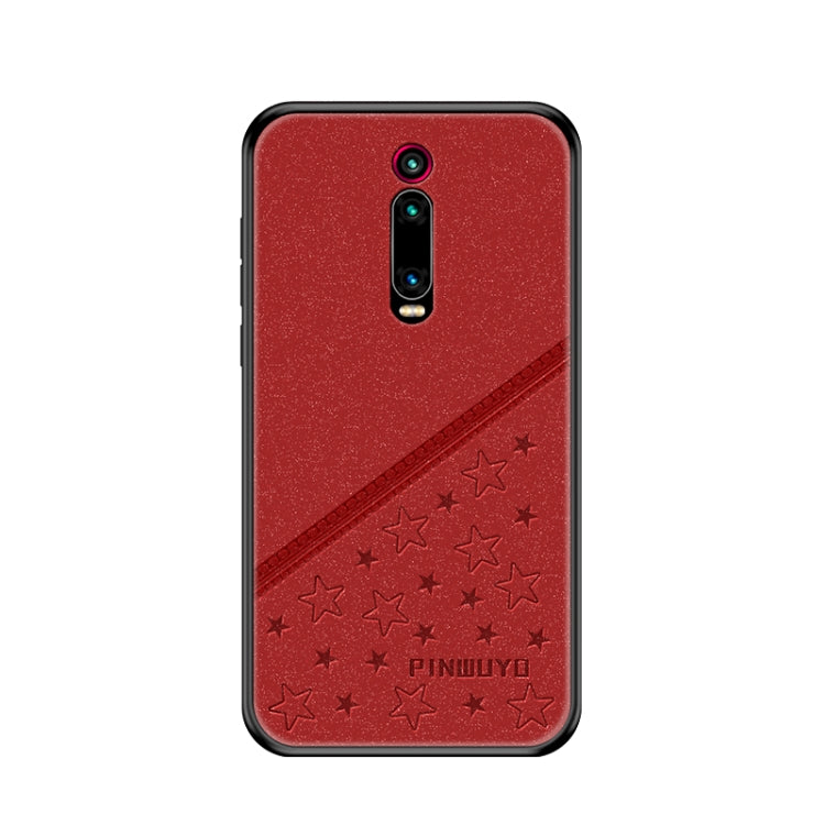 PINWUYO Full Coverage Waterproof Shockproof PC+TPU+PU Protective Case for XIAOMI RedMi K20 / K20 Pro / Mi 9T / Mi 9T Pro(Red) - Xiaomi Cases by PINWUYO | Online Shopping UK | buy2fix