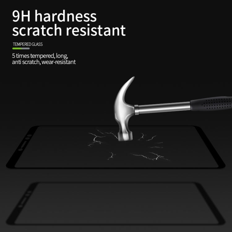 PINWUYO 9H 2.5D Full Screen Tempered Glass Film For Xiaomi Mi Max 3(white) -  by PINWUYO | Online Shopping UK | buy2fix