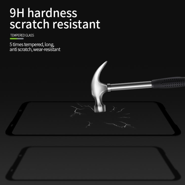 MOFI 9H 2.5D Full Screen Tempered Glass Film for Xiaomi Black shark2 Pro(Black) -  by MOFI | Online Shopping UK | buy2fix