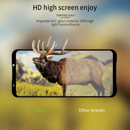 MOFI 9H 2.5D Full Screen Tempered Glass Film for Xiaomi Black shark2 Pro(Black) -  by MOFI | Online Shopping UK | buy2fix