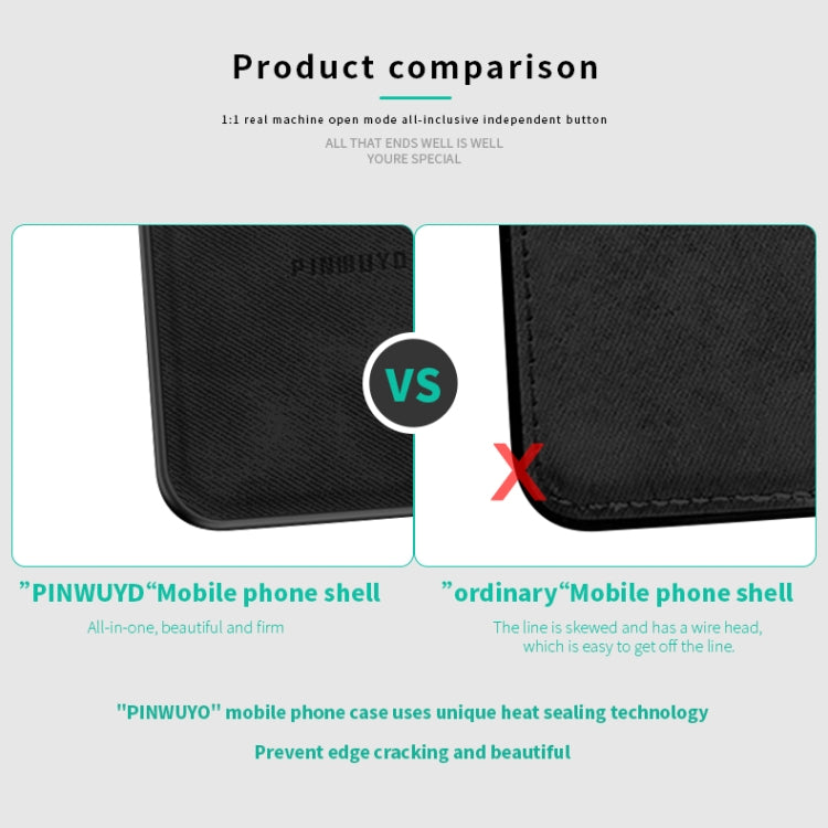 For Galaxy A10S PINWUYO Zun Series PC + TPU + Skin Waterproof And Anti-fall All-inclusive Protective Shell(Gray) - Galaxy Phone Cases by PINWUYO | Online Shopping UK | buy2fix