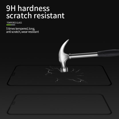 For iPhone 11 MOFI 9H 3D Explosion-proof Curved Screen Tempered Glass Film(Black) - Others by MOFI | Online Shopping UK | buy2fix