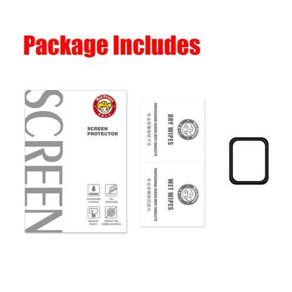 For XIAOMI MI Watch ENKAY Hat-prince 3D Full Screen PET Curved Hot Bending HD Screen Protector Film(Black) - Screen Protector by ENKAY | Online Shopping UK | buy2fix