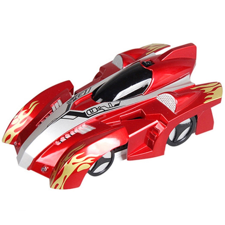 WT891-1 Remote Control Climbing RC Car With Led Lights 360 Degree Rotating Stunt Toys Antigravity Machine Wall Car(Red) - RC Cars by buy2fix | Online Shopping UK | buy2fix