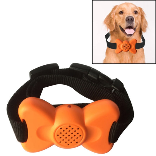 Automatic Voice Control Bark Arrester Collar Pet Supplies Trainer(Orange) - Training Aids by buy2fix | Online Shopping UK | buy2fix