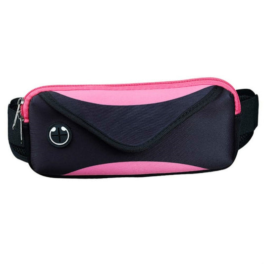 Sports Running Mobile Phone Waterproof Waist Bag, Specification:iPhone Universal(Pink) - Other by buy2fix | Online Shopping UK | buy2fix