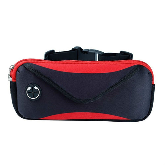 Sports Running Mobile Phone Waterproof Waist Bag, Specification:iPhone Universal(Red) - Other by buy2fix | Online Shopping UK | buy2fix