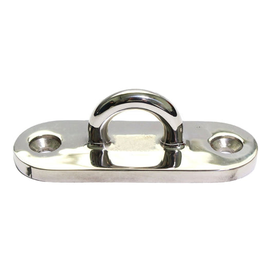316 Stainless Steel Oval Boat Plate Seat Hand Rowing Boat Fixed Seat Accessories, Specification: 88mm - Marine Accessories & Parts by buy2fix | Online Shopping UK | buy2fix