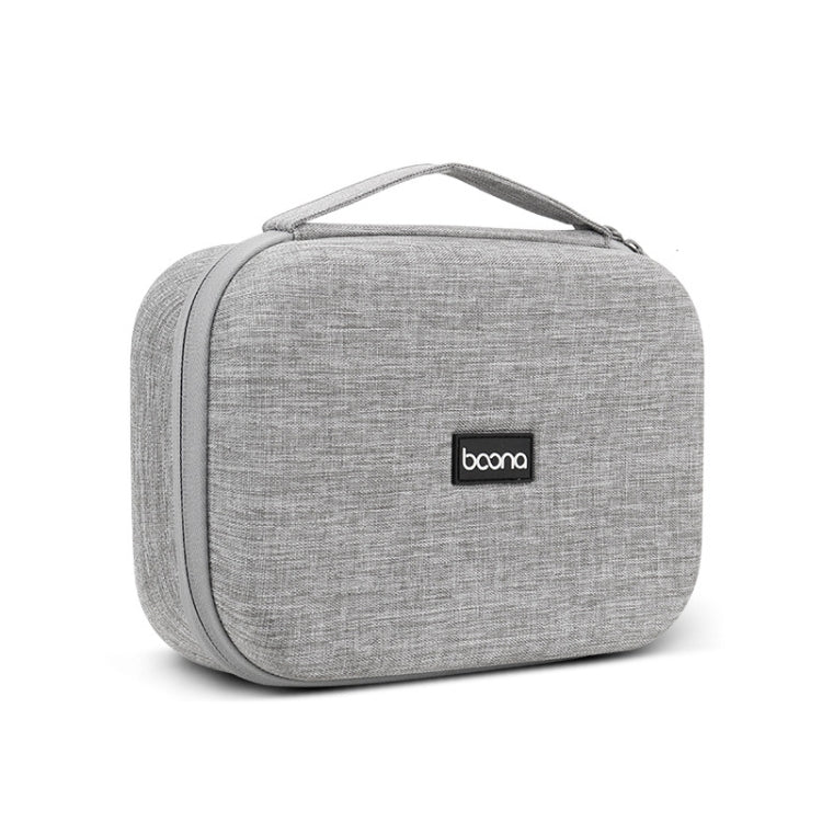 Baona BN-F012 Multi-Function Digital Storage Bag Data Cable Storage Protection Box(Gray) - Digital Storage Bag by buy2fix | Online Shopping UK | buy2fix