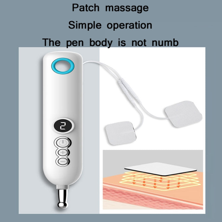 Smart  Rechargeable Meridian Pen Hot Compress Pulse Acupuncture Acupuncture Massager, Specification： Flagship - Massage & Relaxation by buy2fix | Online Shopping UK | buy2fix