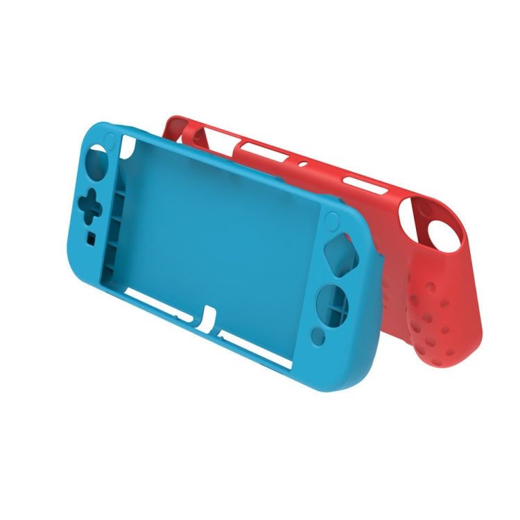 DOBE TNS-1135 Game Console Integrated All-Inclusive Soft Slip Protective Case For Nintendo Switch OLED(Red) - Cases by DOBE | Online Shopping UK | buy2fix