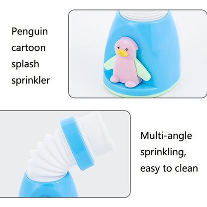 3 PCS Kitchen Penguin Cartoon Faucet Splash-Proof Shower Sprinkler Household Tap Water Extender Universal Water-Saving Filter(Blue) - Faucets & Accessories by buy2fix | Online Shopping UK | buy2fix