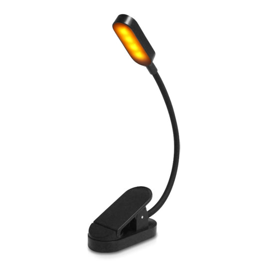 9 LEDs Mini Clip Desk Lamp USB Charging Student Eye Protection Reading Lamp(Black) - Desk Lamps by buy2fix | Online Shopping UK | buy2fix