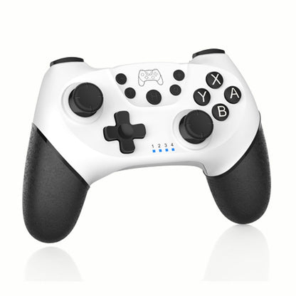 Vibration 6-axis Somatosensory Wireless Bluetooth Gamepad For Switch(Black White) - Gamepads by buy2fix | Online Shopping UK | buy2fix