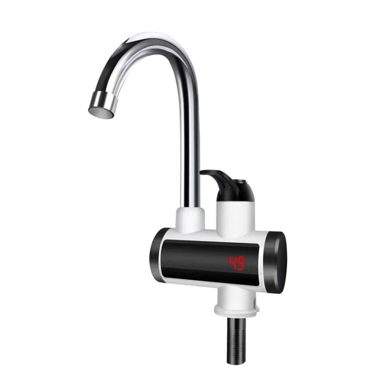 Kitchen Hot and Cold Dual-use Instant Faucets EU Plug, Style: Square Screen Type - Faucets & Accessories by buy2fix | Online Shopping UK | buy2fix