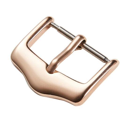3 PCS Stainless Steel Triangle Watch Pin Buckle Watch Accessories, Color: 20mm Rose Gold - Watch Accessories & Parts by buy2fix | Online Shopping UK | buy2fix