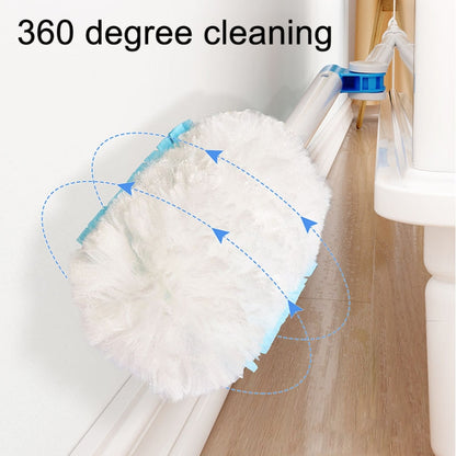 Disposable Household Vacuum Retractable Feather Duster, Style: Long Handle+2 Clothes - Sponges, Cloths & Brushes by buy2fix | Online Shopping UK | buy2fix