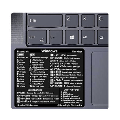 PC Reference Keyboard Shortcut Sticker Adhesive For PC Laptop Desktop(For Word Excel) - Silicone / Sticker by buy2fix | Online Shopping UK | buy2fix