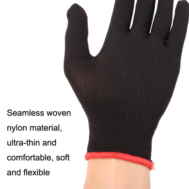 2PCS Beginner Press Nylon Wear -Resistant Anti -Slip Left Hand Guitar Exercise Glove,Size: Large - Stringed Instruments Accessories by buy2fix | Online Shopping UK | buy2fix