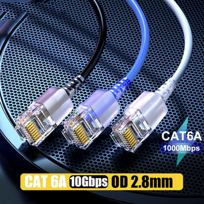 SAMZHE Cat6A Ethernet Cable UTP Network Patch Cable 0.5m(White) - Lan Cable and Tools by SAMZHE | Online Shopping UK | buy2fix