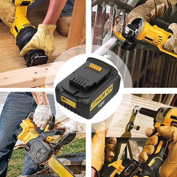 6000mAh For Dewalt DCB180 / DCB181 / DCB200 18V Electrical Tools Spare Battery - Electric Saws & Accessories by buy2fix | Online Shopping UK | buy2fix