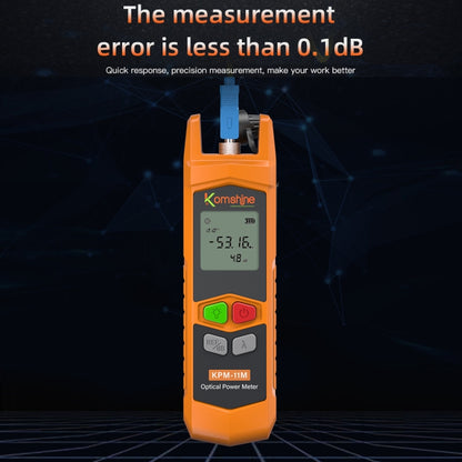 Komshine High Precision Optical Power Meter Mini Fiber Optic Light Attenuation Tester With LED, Specification: A-G/-70dBM to +6DBM - Fiber Optic Test Pen by Komshine | Online Shopping UK | buy2fix