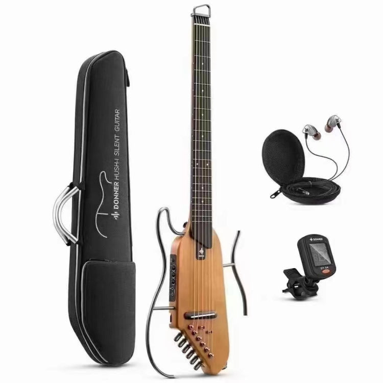 DONNER Smart Headless Silent Guitar Travel Portable Detachable Acoustic Guitar, Style: Maple - Stringed Instruments Accessories by DONNER | Online Shopping UK | buy2fix