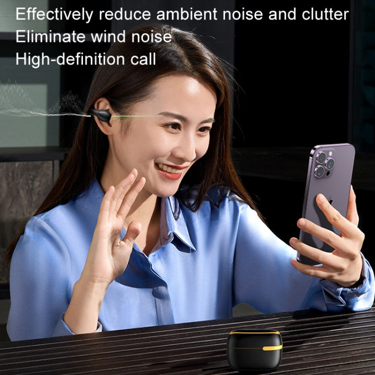 REMAX CozyBuds W11 Ear Clip Sports Earphone Bluetooth Phone Wireless Earphone(Star Black) - Bluetooth Earphone by REMAX | Online Shopping UK | buy2fix