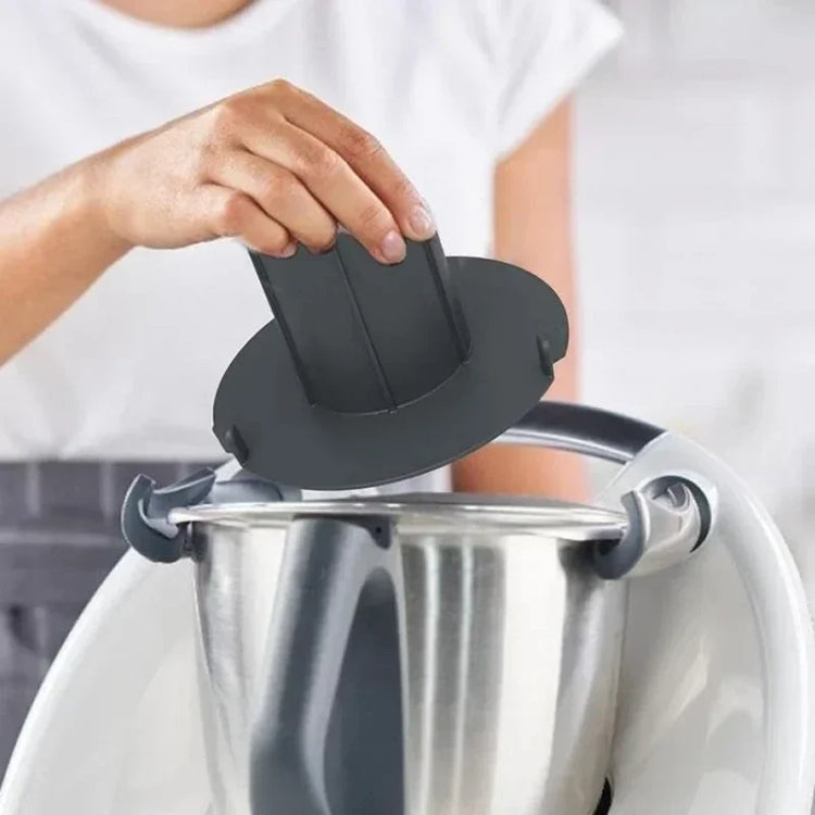 For Thermomix TM5 / TM6 Kitchen Machine Anti-Splash Protective Cover Crushing Mixing Cap(Grey) - Kitchen Machine Accessories & Parts by buy2fix | Online Shopping UK | buy2fix