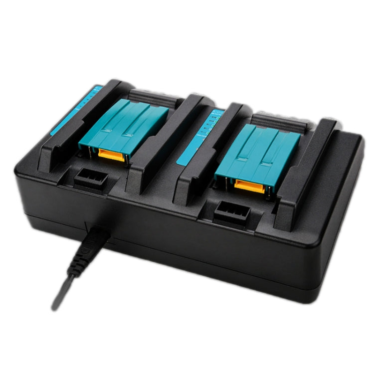 For Makita DC18RC 14.4-18V Lithium Battery Dual Charger, Specification: AU Plug - Electric Saws & Accessories by buy2fix | Online Shopping UK | buy2fix