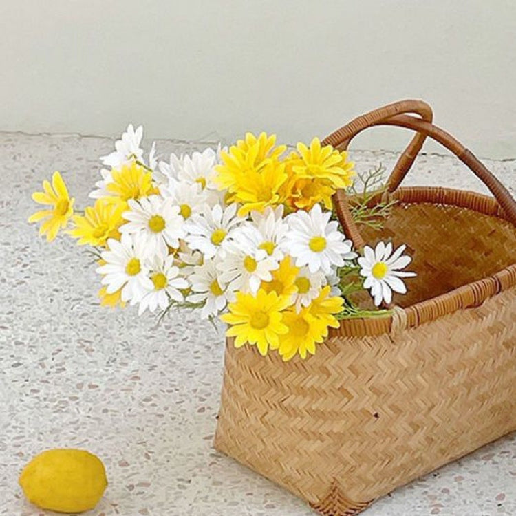 Simulated Flower Arrangement Table Ornament Picnic Photo Props, Style: 5pcs Sunflower Transparent Bag - Other Props by buy2fix | Online Shopping UK | buy2fix