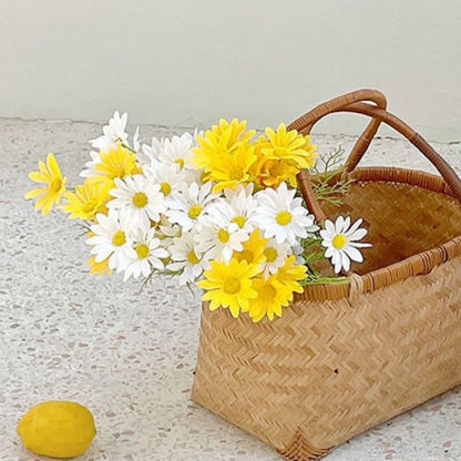 Simulated Flower Arrangement Table Ornament Picnic Photo Props, Style: 5pcs Sunflower Transparent Bag - Other Props by buy2fix | Online Shopping UK | buy2fix