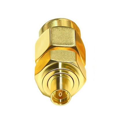 SMA Male To MMCX Female Coaxial Adapter Kit Brass Coaxial Connector RF Antenna Adapter - DVB-T & Simulation Antenna by buy2fix | Online Shopping UK | buy2fix