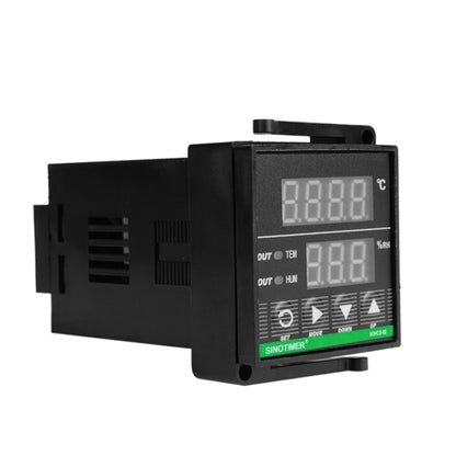 SINOTIMER MH0348 Intelligent High Precision Temperature Humidity Controller Digital Display Temperature And Humidity Meter - Thermostat & Thermometer by SINOTIMER | Online Shopping UK | buy2fix