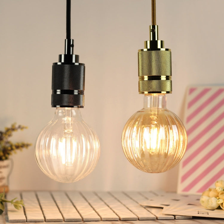 E27 Screw Port LED Vintage Light Shaped Decorative Illumination Bulb, Style: G95 Outer Pineapple Transparent(110V 4W 2700K) - LED Blubs & Tubes by buy2fix | Online Shopping UK | buy2fix