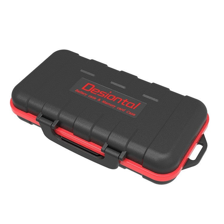 Desiontal LP-E6 Waterproof SD Card Holder Camera Battery Case(Black) -  by Desiontal | Online Shopping UK | buy2fix