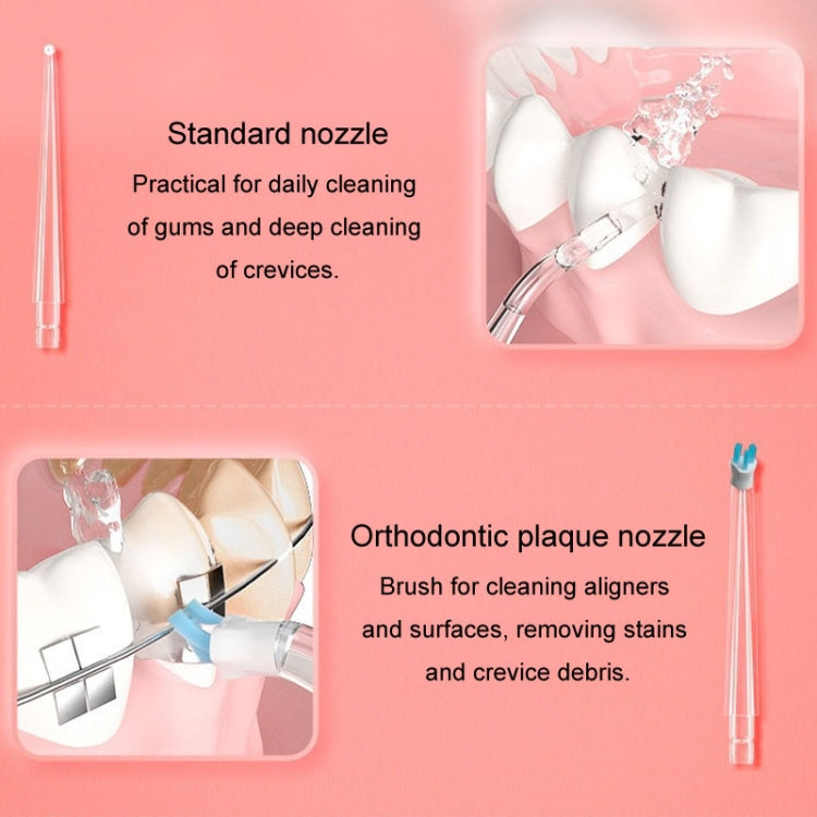 Oral Irrigator Accessories Home Oral Cleaning Teeth Cleaner Nozzle, Style: Standard Nozzle - Oral Irrigators by buy2fix | Online Shopping UK | buy2fix