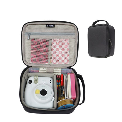For Fujifilm Instax Mini 11  VFIKE Camera Storage Bag Handbag Black - Leather Bag by VFIKE | Online Shopping UK | buy2fix