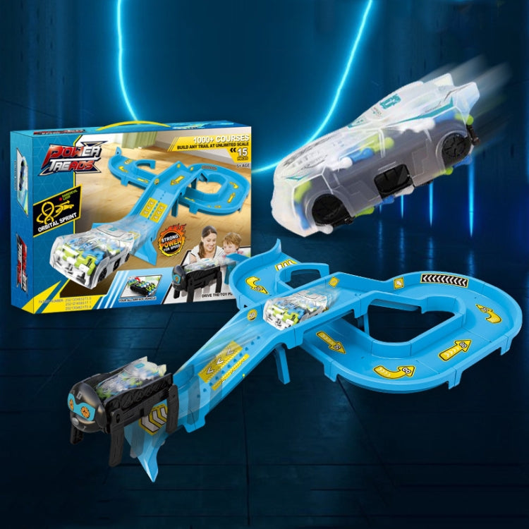 Automatic Walking Robot Dog Track Vehicle Children Puzzle Assembling Toys, Model: Space Building Track Vehicle - DIY Developmental Toys by buy2fix | Online Shopping UK | buy2fix