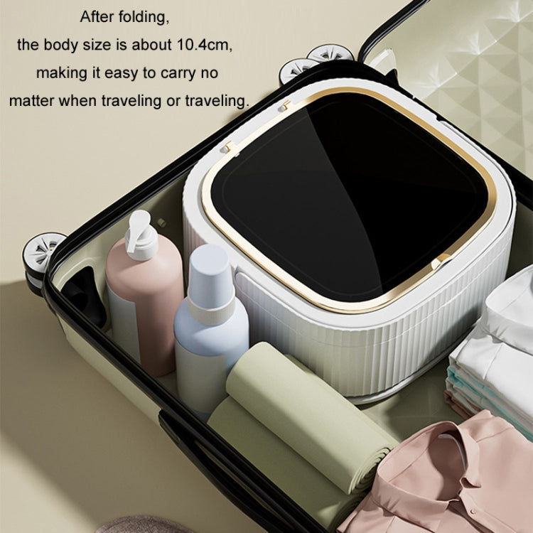 Small Portable Folding Multifunctional Underwear Washing Machine, Color: 40W Gray(UK Plug) - Washing Machines & Accessories by buy2fix | Online Shopping UK | buy2fix