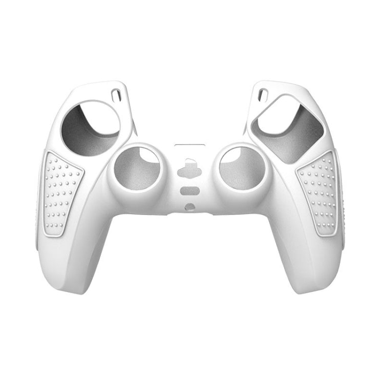 For PS5 Gamepad Silicone Protective Case Anti-Skid Soft Silicone Cover, Color: White - Cases by buy2fix | Online Shopping UK | buy2fix