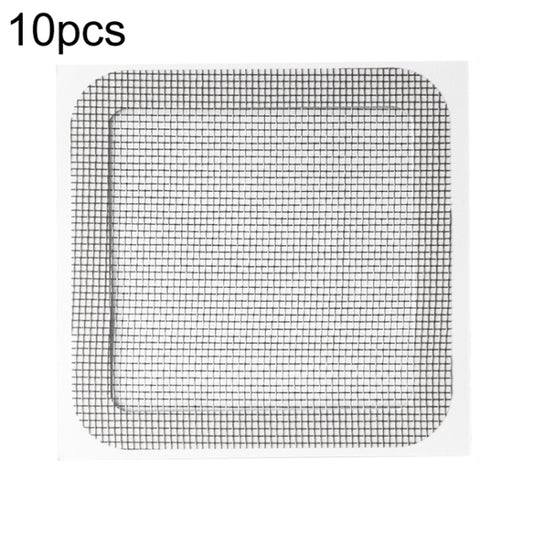 10pcs Household Floor Drain Stickers Anti-Mosquito Stickers For Screens Window Screen Hole Repair Subsidies(Grid Pattern) - Door & Window Films by buy2fix | Online Shopping UK | buy2fix